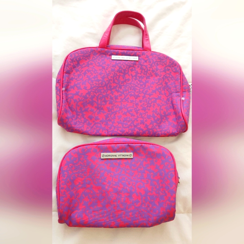 ADRIENNE VITTADINI COSMETIC CASE SET